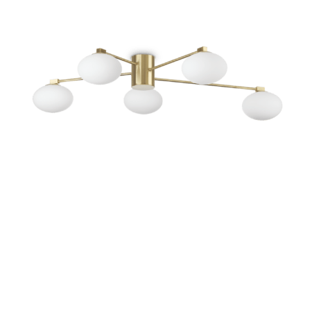Paviršinis šviestuvas HERMES, G9, žalvario sp., 288277