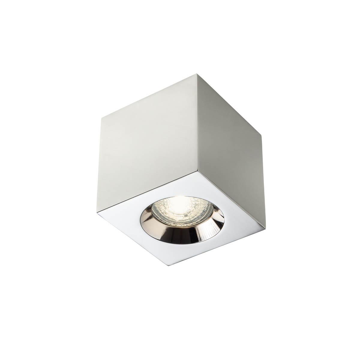 Paviršinis šviestuvas PRATO, GU10, chromo sp., IP44, 01-3355 - Image 3