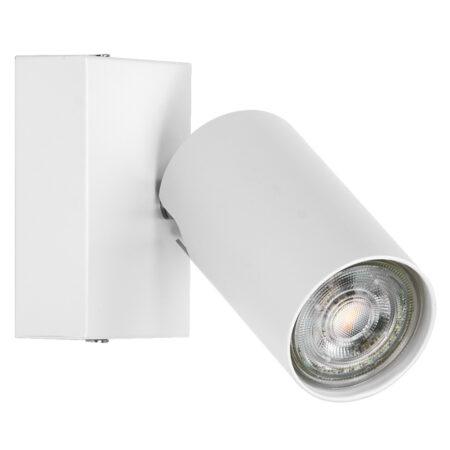Paviršinis šviestuvas SPOT, GU10, baltas, su 3,4W 2700K dimeriuojama LED lempute