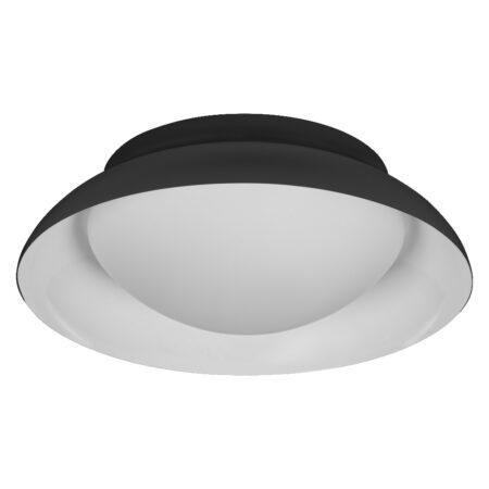 Plafonas ORBIS MILAN, 2xE27, juodos/baltos sp.