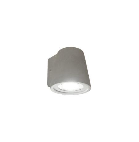 Sieninis fasado šviestuvas KIARA, GU10, pilkas, IP65, 4338200