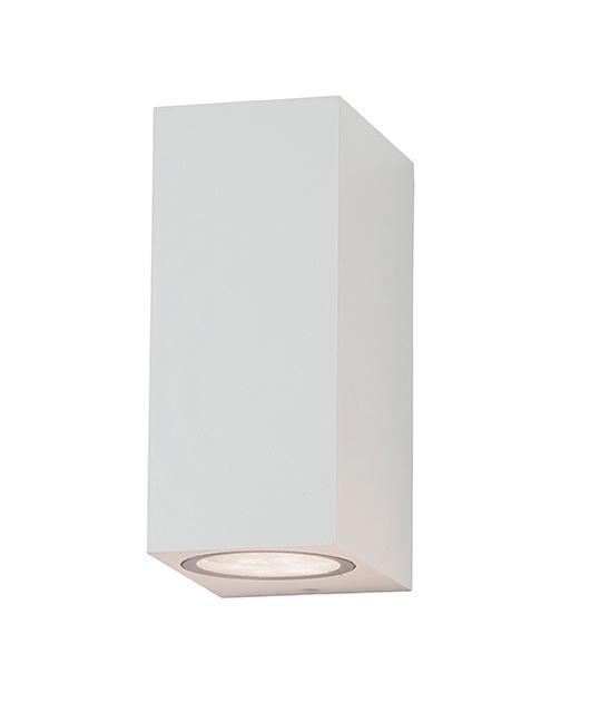 Sieninis lauko šviestuvas, 2xGU10, baltas, E151 - Image 2
