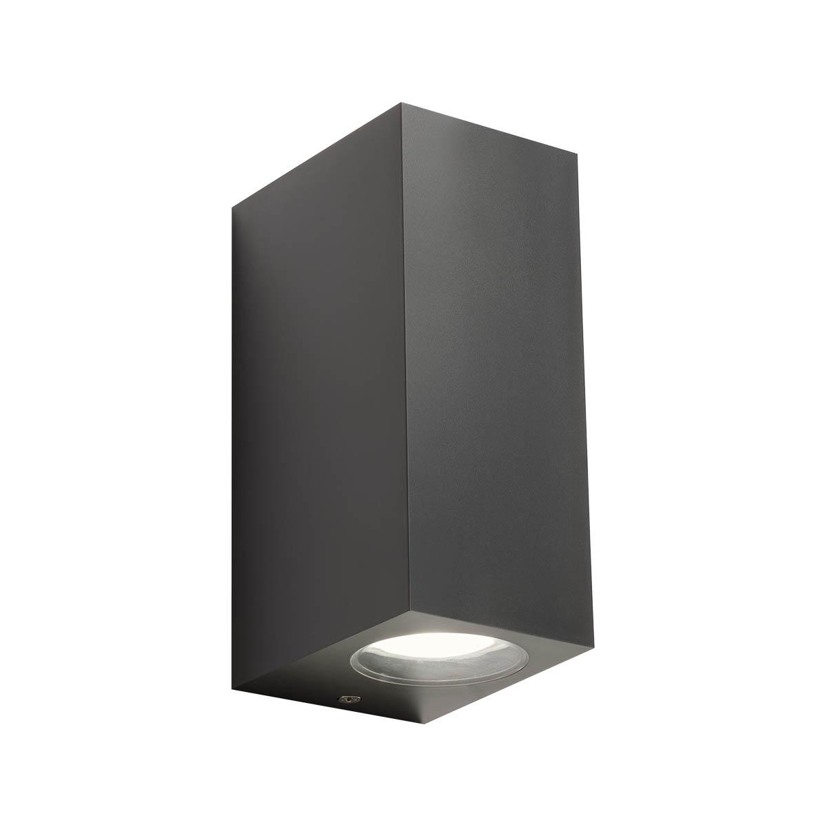 Sieninis lauko šviestuvas PUNTA, GU10, tamsiai pilkas, IP44, 90152