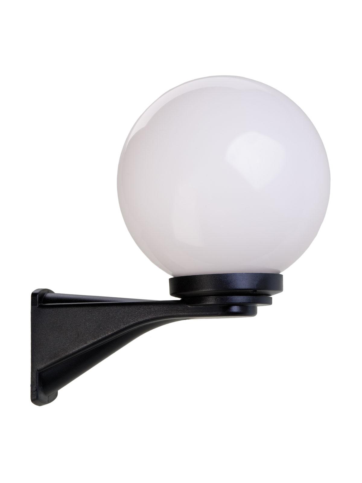 Sieninis lauko šviestuvas SFERA 200, E27, baltas, IP44 - Image 4