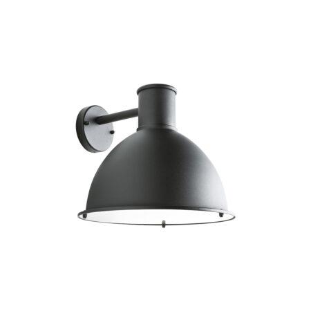 Sieninis lauko šviestuvas WORK, E27, juodas, IP44, 9526