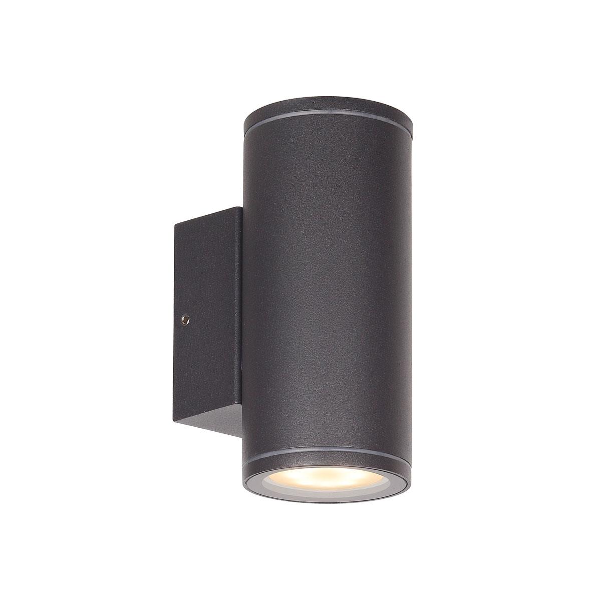 Sieninis šviestuvas CORVO, GU10, tamsiai pilkas, IP65, 4309800