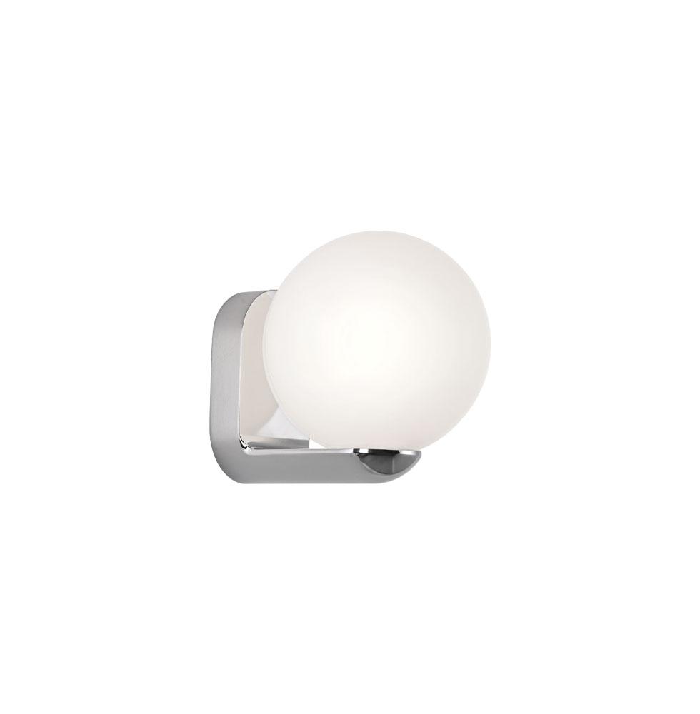 Sieninis šviestuvas VICTORIA, G9, baltos/chromo sp., IP44, 4343700