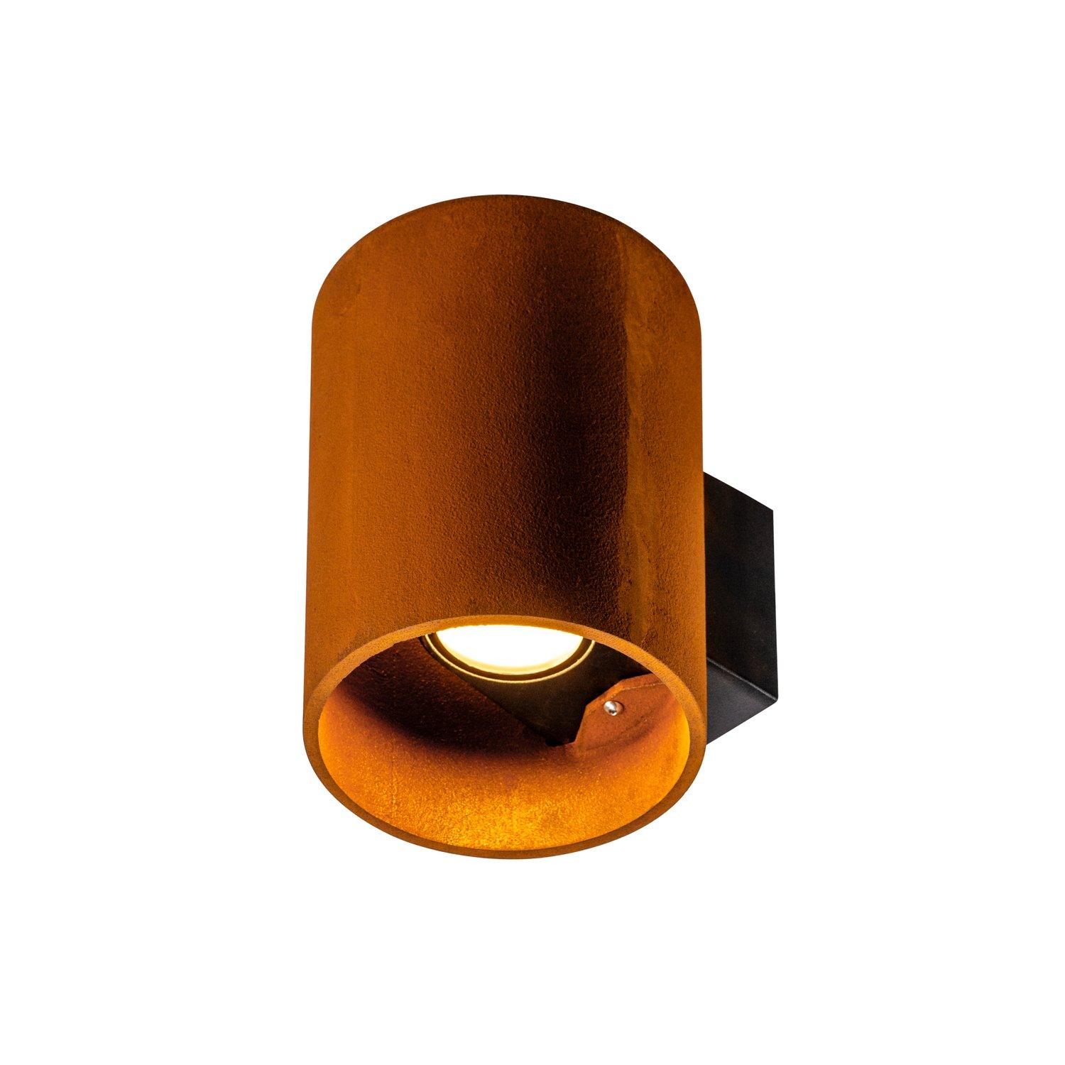 14W LED lauko paviršinis šviestuvas RUSTY UP/DOWN WL, rūdžių/antracito sp., 3000/4000K - Image 2