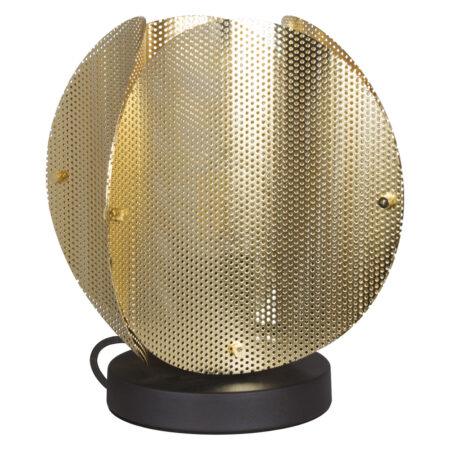 Stalo šviestuvas FOLDED GLOBE, E27, aukso sp.