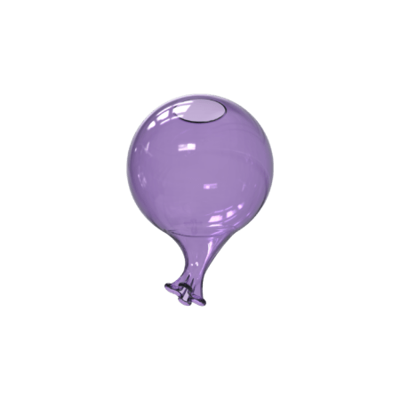Šviestuvo gaubtas CLOWN, violetinės sp., D150mm, 352572