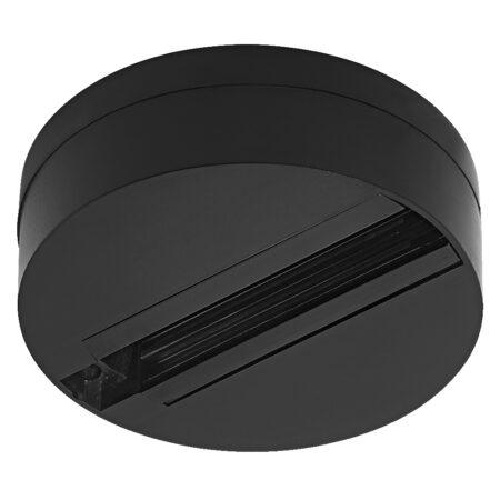 Vienfazio bėgelio laikiklis TRACKLIGHT, juodas