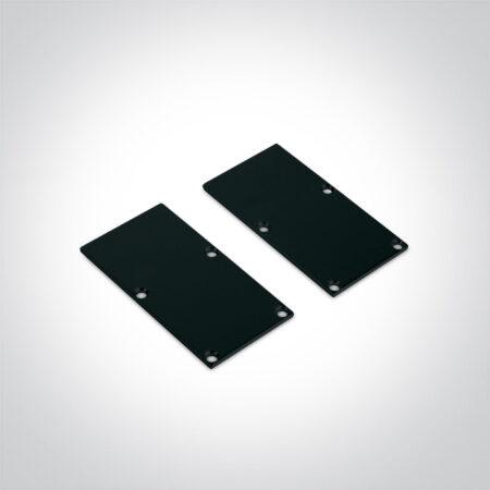 LED paviršinis profilis, juodas, 2m, 7910/B