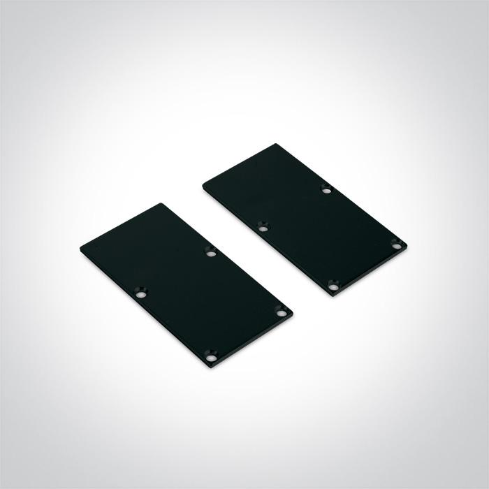 LED paviršinis profilis, juodas, 2m, 7910/B