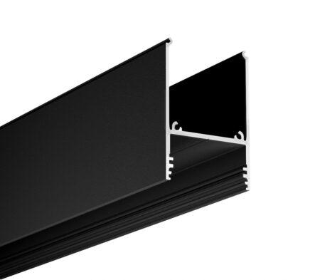3m LED juostos profilis COMBO30-01, juodas