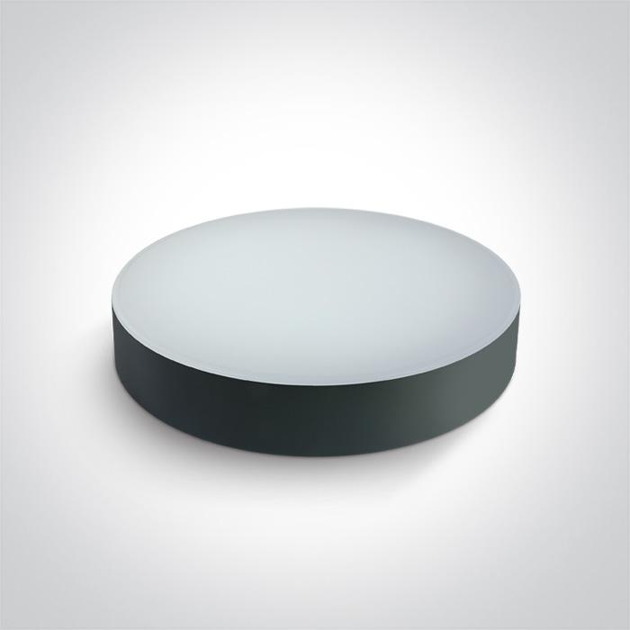 20W LED plafonas, antracito sp., 3000/4000/6500K, 67498/AN/V