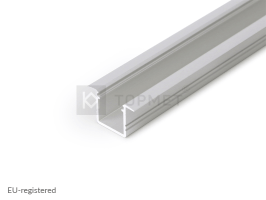 LED juostos profilis SMART-IN10 AC2/Z, neanoduotas aliuminis, 2m