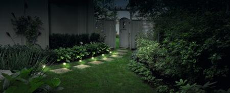 12W LED įleidžiami šviestuvai ENDURA GARDEN, 18 lempučių, 3000K