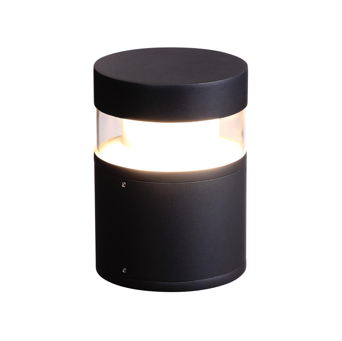 12W LED pastatomas lauko šviestuvas MARCON 3K, juodas, 3000K - Image 4