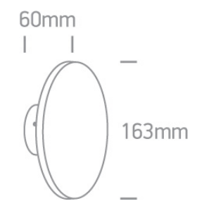 7W sieninis šviestuvas, antracito spalvos, IP54, 3000K, 67450/AN/W - Image 2
