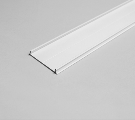 LED juostos profilio dangtelis C10, baltas, 3m