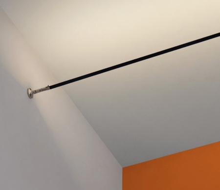 11W LED linijinis šviestuvas ELEGANCE, juodas, 3000K, 3m, IP66