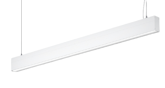 88W LED pakabinamas linijinis šviestuvas PROFILITE 60 DOUBLE, mėlynos sp. korpusu, 3000K