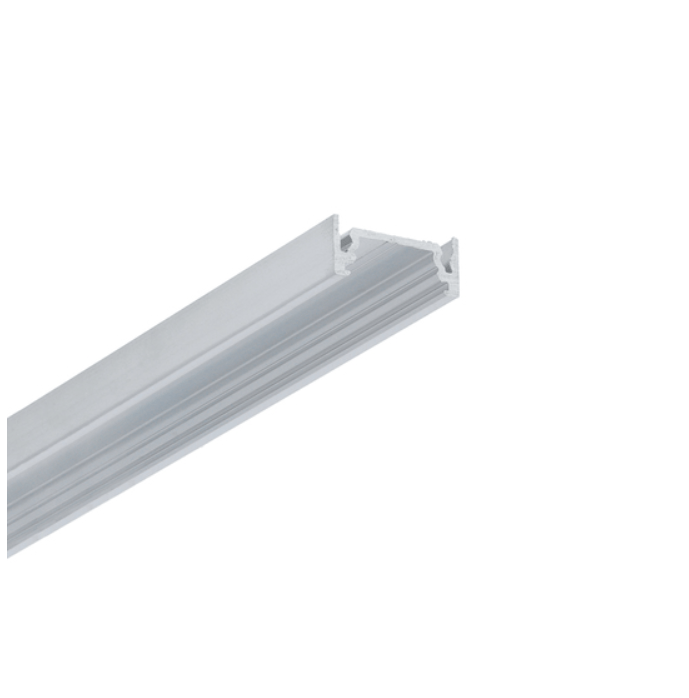 LED juostos paviršinis profilis SURFACE10.v2, neanoduoto aliuminio sp., 2m