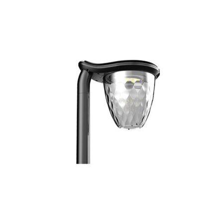 1W LED įsmeigiamas lauko šviestuvas, juodas, 3000-6000K, IP54, su saulės baterija, dimeriuojamas