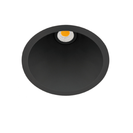 7W LED įleidžiamas šviestuvas SWAP M, juodas, 3000K