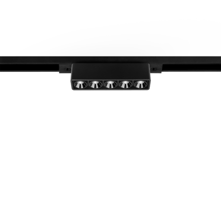 7W šviestuvas į magnetines sistemas BLACK FOSTER MICRO, 24V, juodas, 2700K