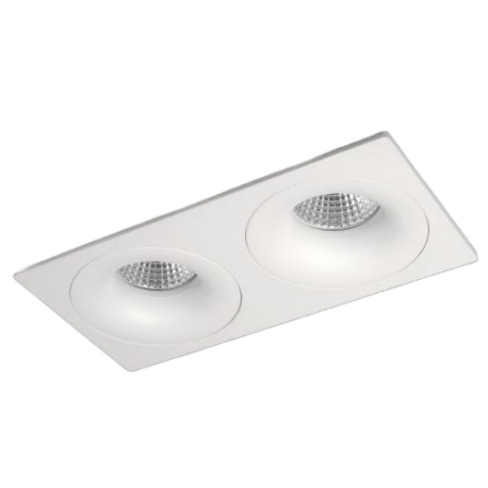 Įleidžiamas šviestuvas WAKA, 2xGU10, baltas, P37252B