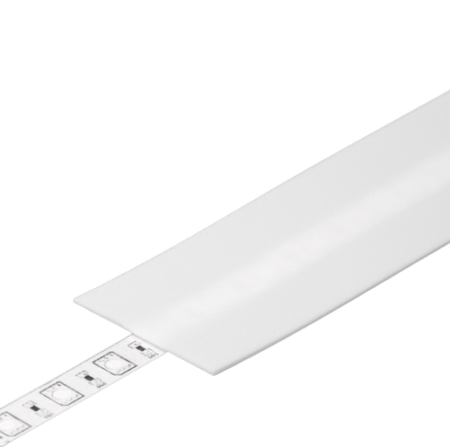 LED juostos profilio dangtelis A9, baltas, 2m