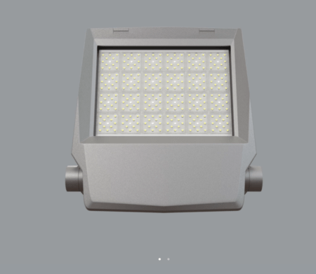 100W LED prožektorius NUMANCIA S, tamsiai pilkas, 4000K, IP66