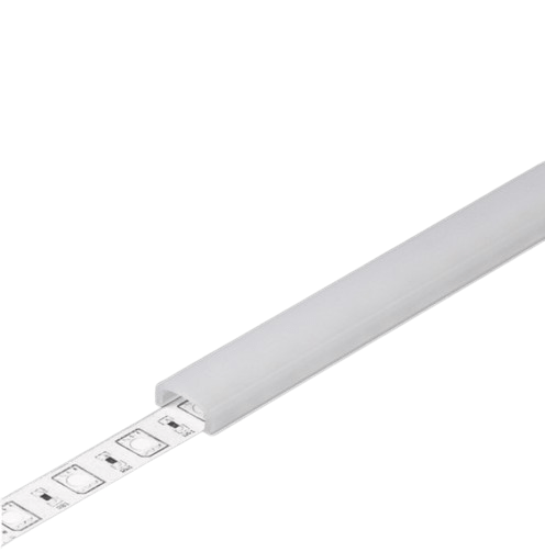 LED juostos profilio dangtelis I CLICK, baltas, 3m
