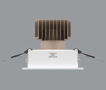 12,8W įleidžiamas šviestuvas BERYL NEW LED K-1, baltas, 4000K, IP44