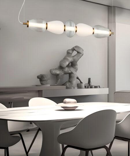 23W LED pakabinamas šviestuvas SHINY, baltos/juodos/bronzos sp., 3000K, 4304000