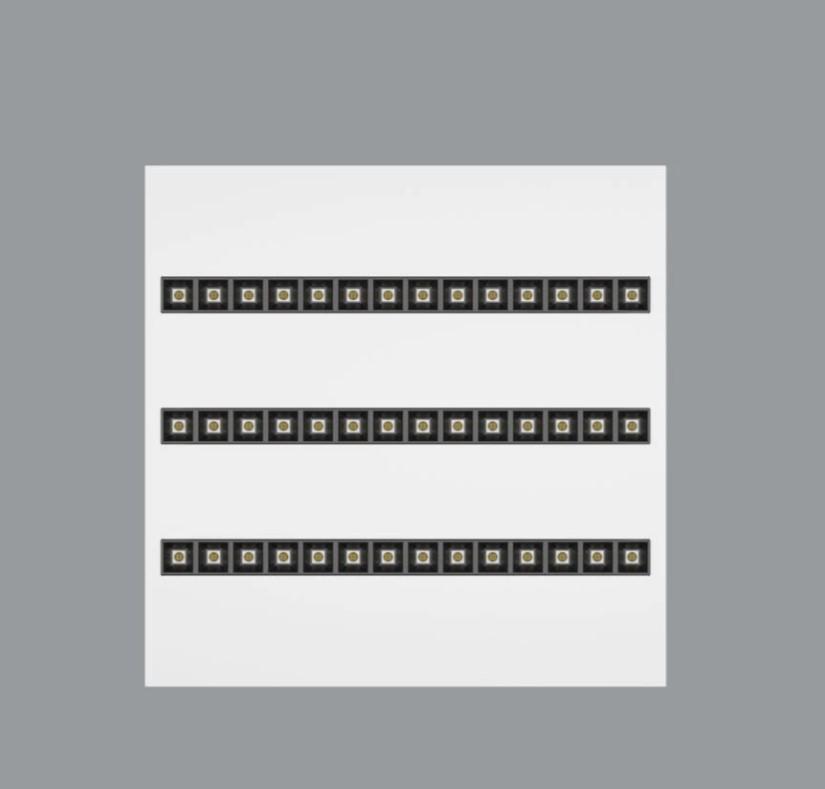 38W LED panelė DOMINO, balta, 4000K