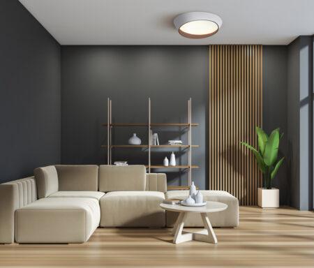 65W LED paviršinis šviestuvas LUCANO, baltos/rožinės sp., 3000K