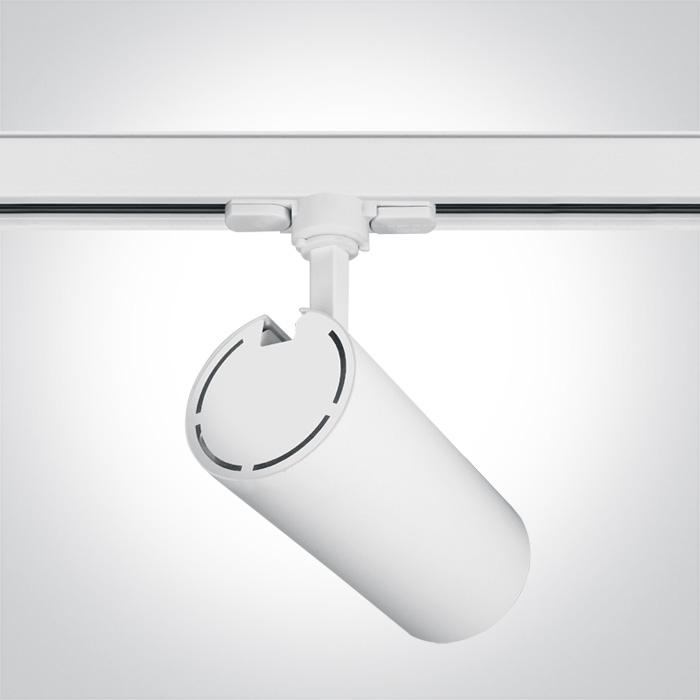 30W LED šviestuvas į bėgelius, baltas, 3000K, 65642CT/W/W - Image 2