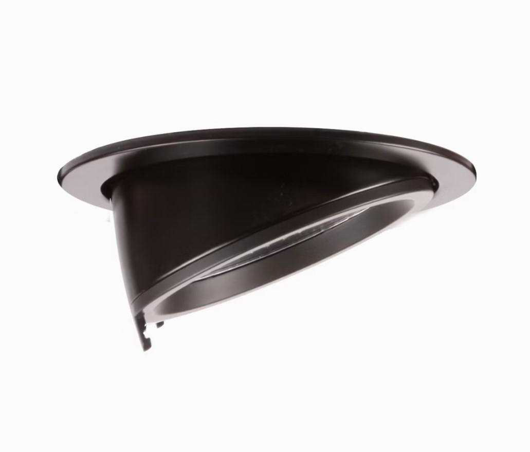 25W LED įleidžiamas pakreipiamas šviestuvas PULL OUT, juodas, 2700K, 40˚, DALI