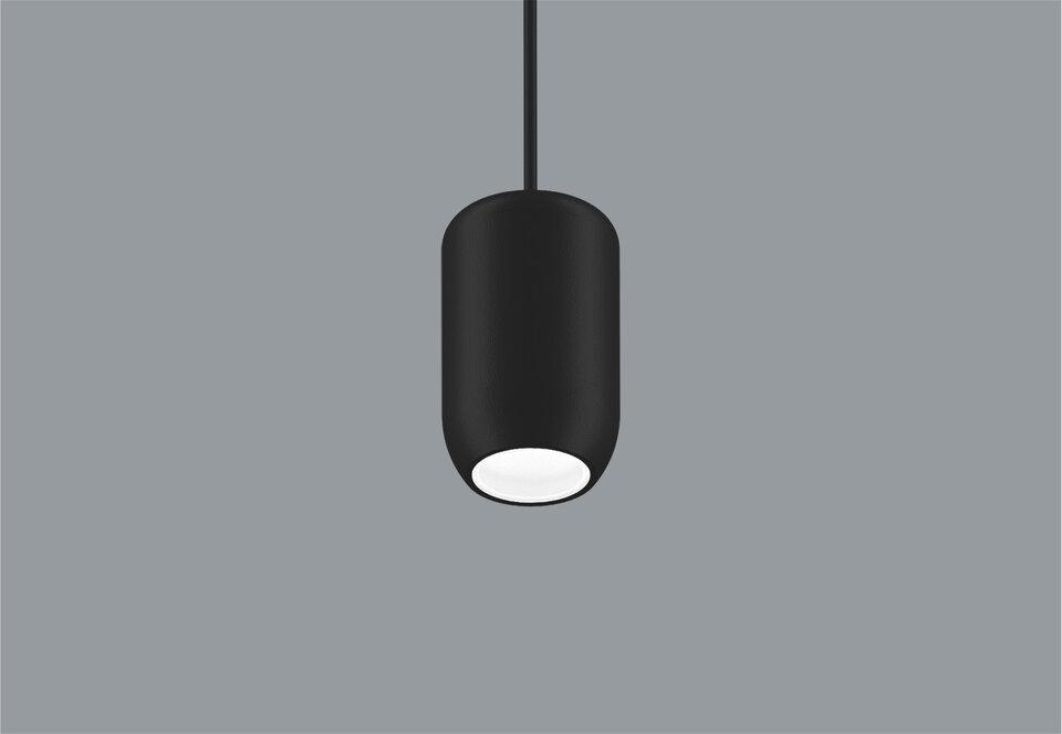 7W LED pakabinamas šviestuvas BAYO 70, juodas, 3000K