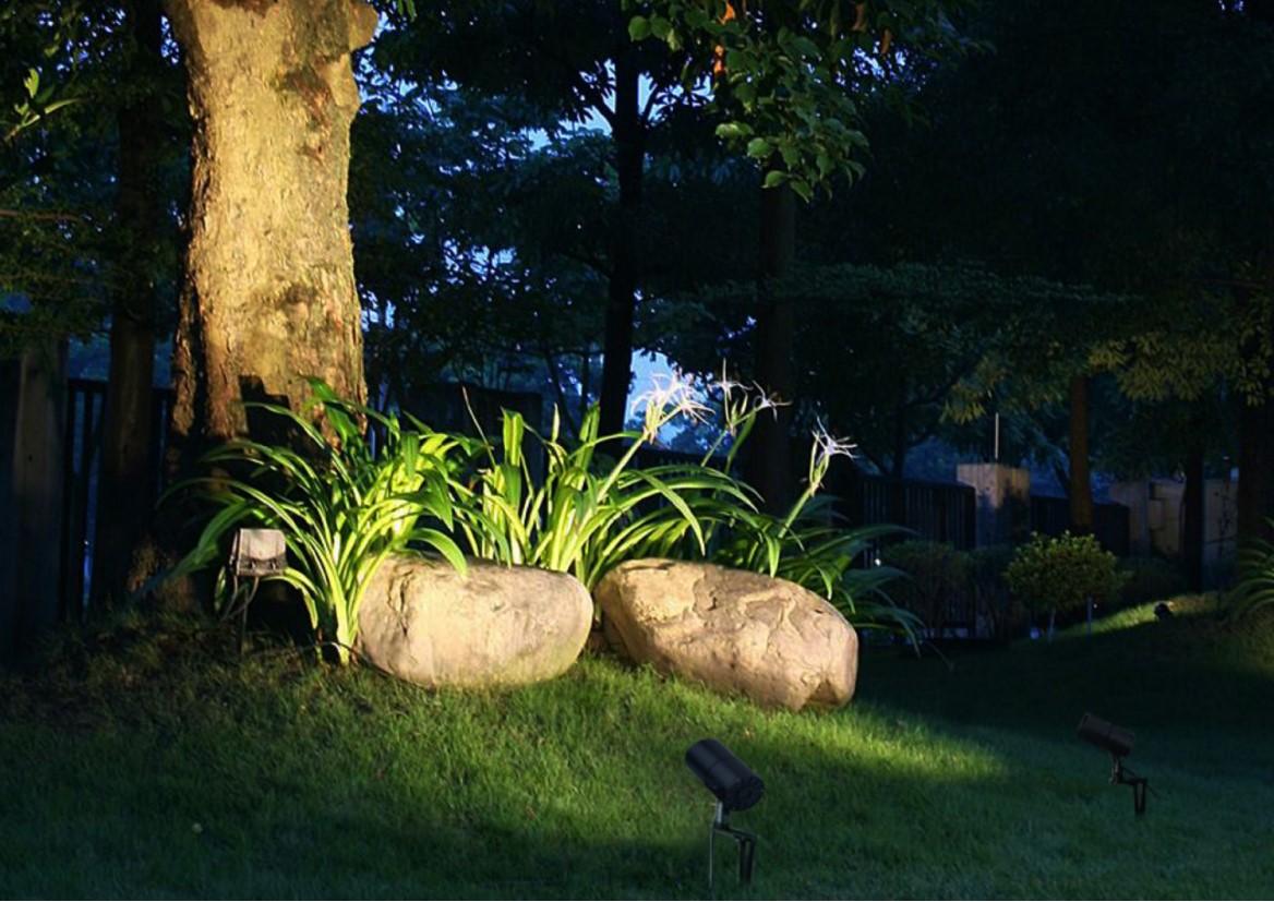 6W LED įsmeigiamas šviestuvas RONDA SPIKE, antracito sp., 3000K, IP65