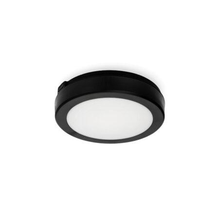 12W LED paviršinis šviestuvas NAIROS PREMIUM G2, juodas, 3000K/4000K/6500K