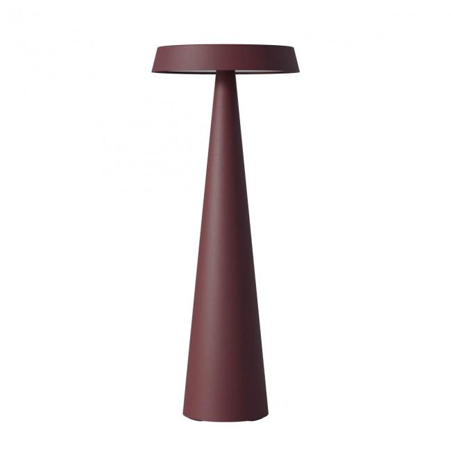 2,5W LED įkraunamas stalo šviestuvas TAO, tamsiai raudonos sp., 2700/3000K, dimeriuojamas, 90336 - Image 2