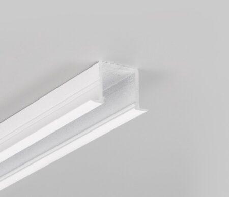 LED juostos profilis SMART-IN16 BC3/U4, baltas, 3m