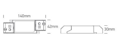 50W LED maitinimo šaltinis, 650-1400mA, IP20, 89048