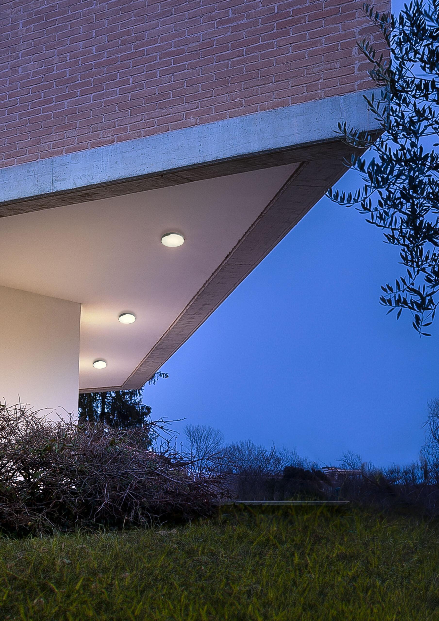 17W LED paviršinis lauko šviestuvas SKOR, tamsiai rudas, 3000K, IP54, 90006