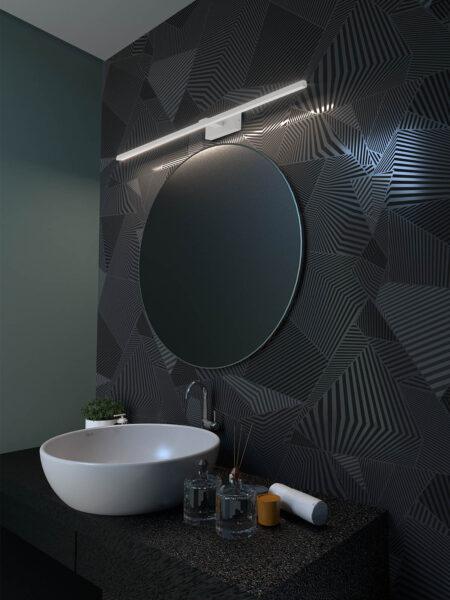 18W LED sieninis šviestuvas NEPTUNE, chromo sp., 4000K, IP44