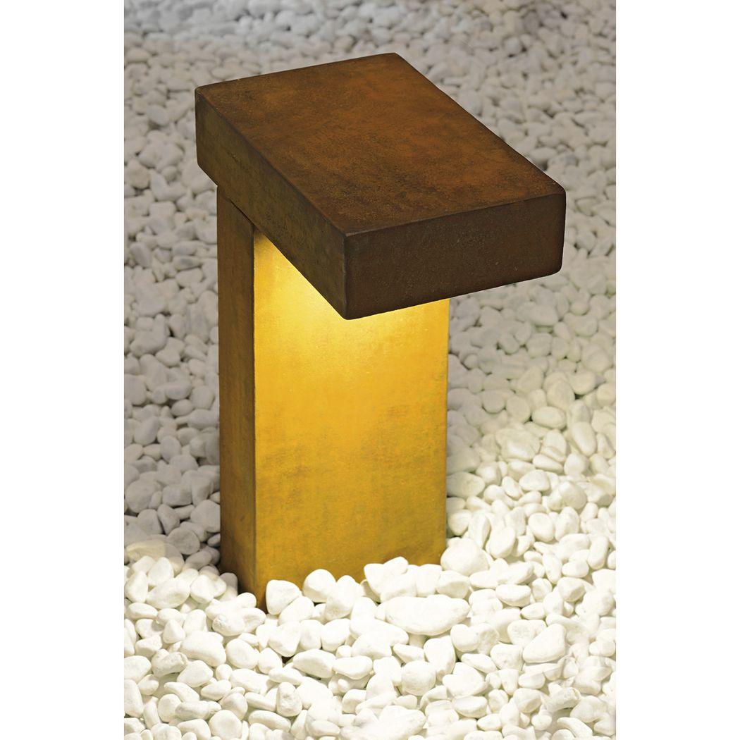 Pastatomas šviestuvas RUSTY PATHLIGHT, rūdžių sp., GX53