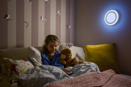 19W šviestuvas su nuotoliniu valdymu LED COLOR + WHITE RD, baltas, 3000K